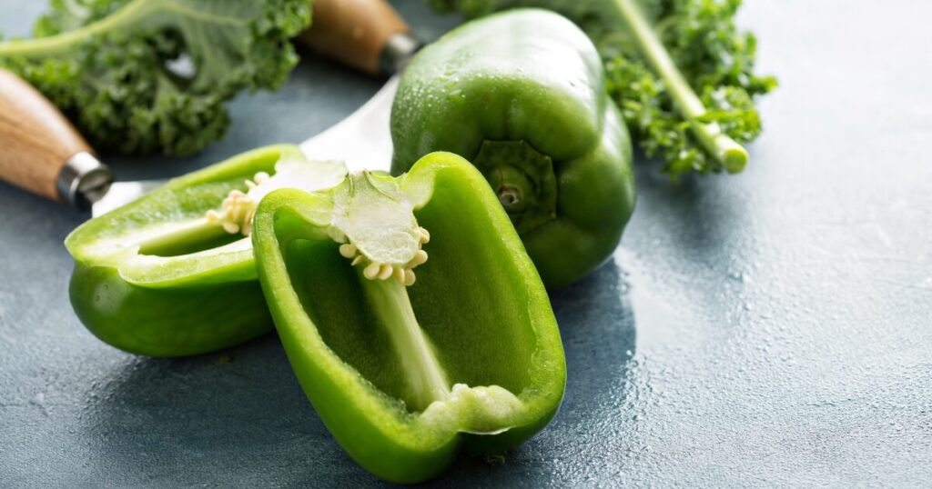what do green peppers taste like