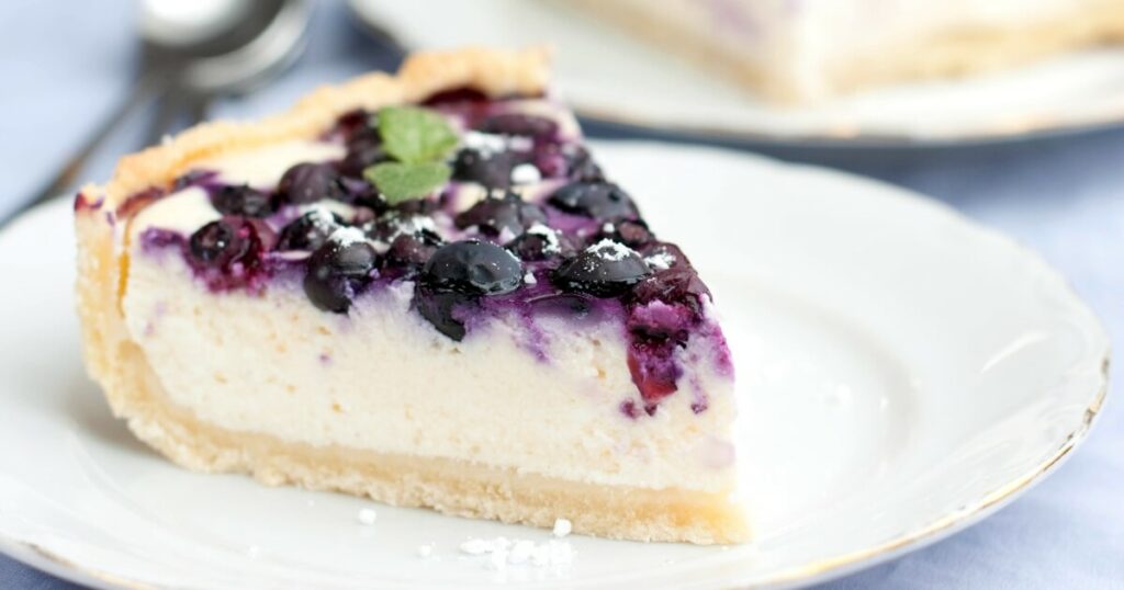 blueberry cheese cake dessert