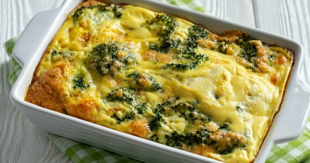 broccoli breakfast casserole egg bake