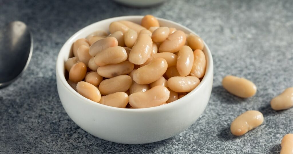 great northern beans in bowl