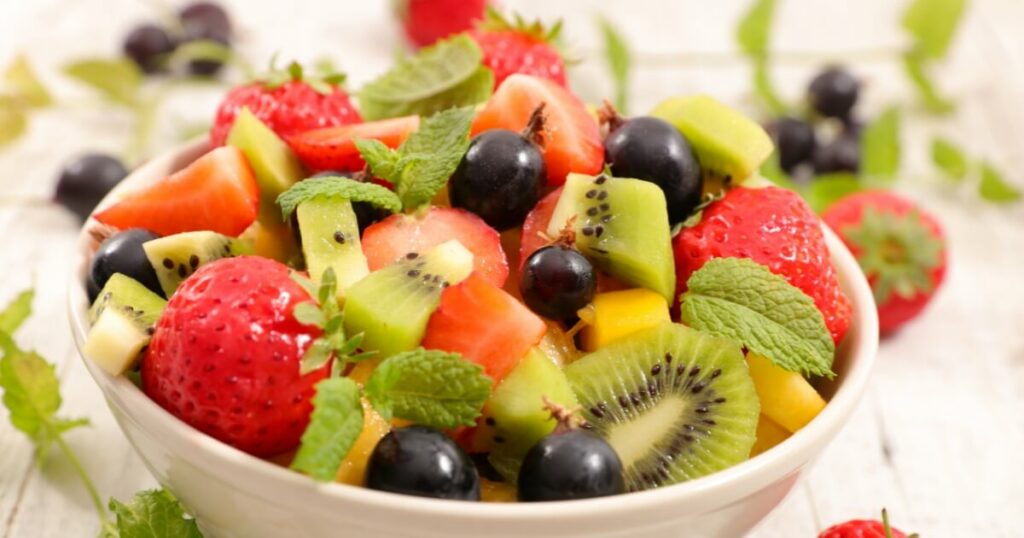 naturally sweet fruits