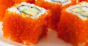 What Are The Little Orange Balls On Sushi