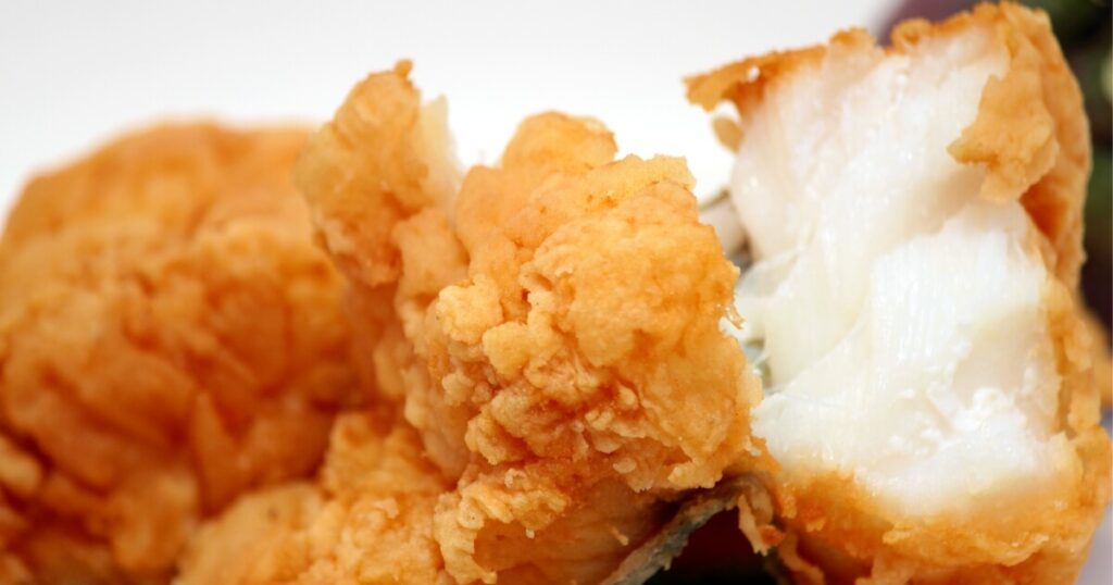 fried cod fillets