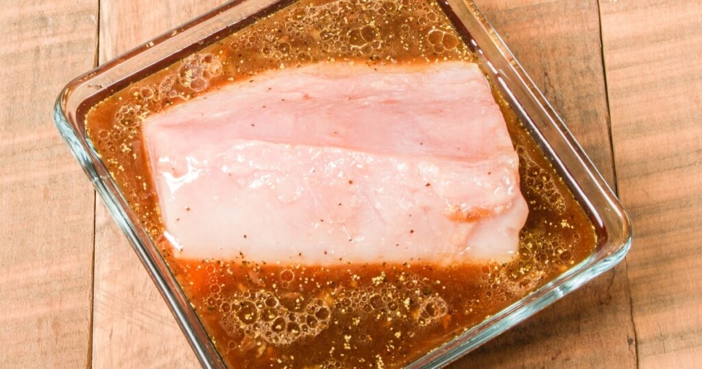 marinating tuna steak
