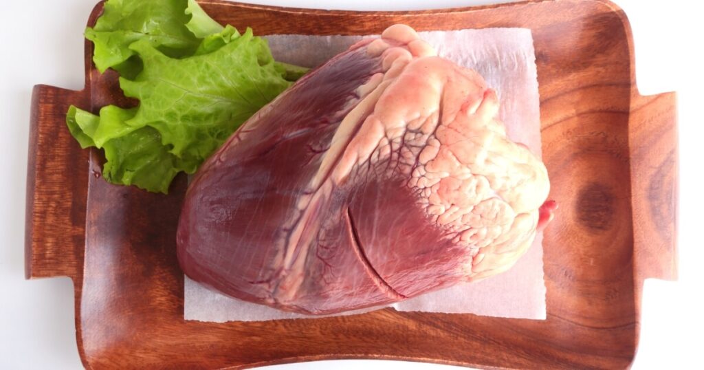 raw beef heart