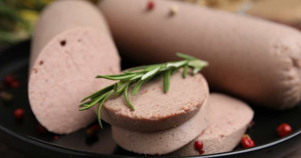 whole liverwurst roll