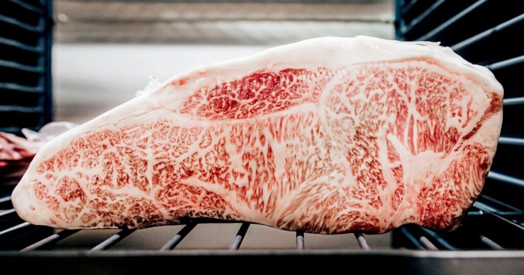 whole loin marbled a5 wagyu